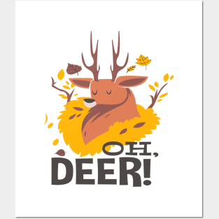 OH, DEER! T SHIRT Posters and Art